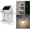 Solar Tungsten Wall Light, Outdoor Solar Induction Tungsten Wire Warm Light Wall Lamp, IP65 Waterproof Solar Security Light,