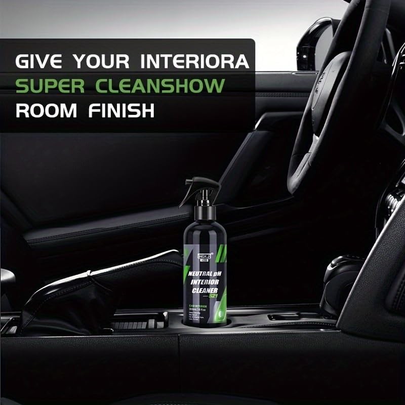 Car Neutral ph Interior Cleaner Interior Detailer Dust Remover Seat Liquid Leather Cleaner Roof Dash Cleaning Foam Spray Car