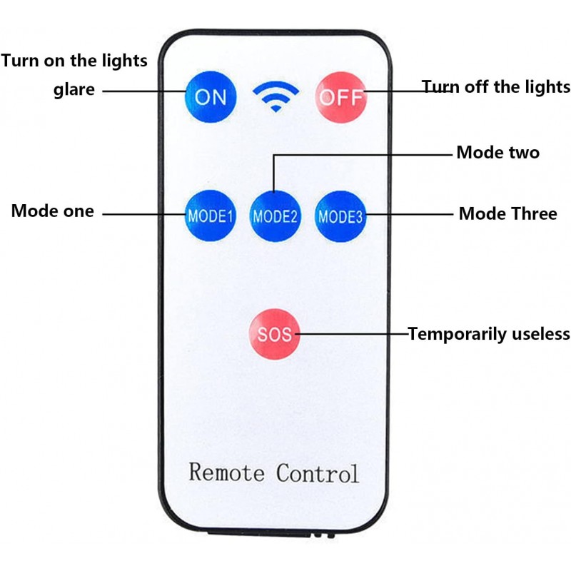 ALSEY Lumières intelligentes de Charge Solaire, lumières de sécurité de Surveillance analogiques pour Cour et Maison,