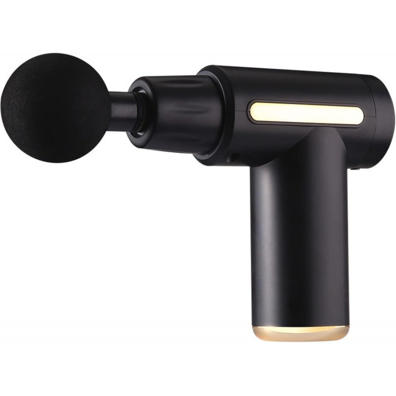 Pistolet de massage électrique pour fascia, soulage les muscles, mini pistolet de chargement USB, bouton noir