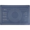 Fulenyi Tapis de pétrissage,Tapis de Cuisson en Silicone | Tapis de Cuisson de pâtisserie en Silicone 24x16 Pouces, Grande pâte