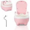 Ikodm Siège de toilette pour bébé, pot pour enfant, type de tiroir Baby Potty, entraîneur de toilette avec poignées, coussin en