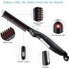 TEEPZEEY Styler V2 Cheveux Électriques Pour Hommes Styler Barbe Peigne Styling Iron V2 Brosse à Lisseur Électrique pour Hommes