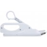 Ciseaux électriques Ménage Outil Automatique Mini Blanc Coupe Cutter De Poche Portable Automatisé Électronique Cisailles À