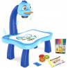 Bureau dapprentissage des enfants avec projecteur Smart, les enfants Peinture Bureau avec Lumière Musique Apprentissage Peinture