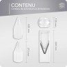 Börner Mandoline V1 ClassicLine (Starter Set) • Mandoline Réglable pour Légumes & Fruits • Avec 4 Inserts, Porte-fruits •