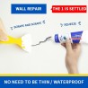 WunderVoX Pâte De Réparation Murale Imperméable Blanc Latex Peinture Réparation Mur Crack-X10