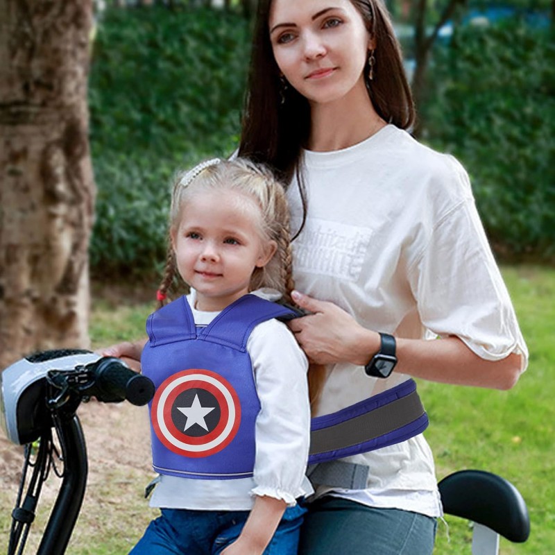 LIBRNTY Ceinture de Sécurité Moto pour enfants