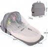 Lit de voyage portable pliable multifonctionnel pour bébé