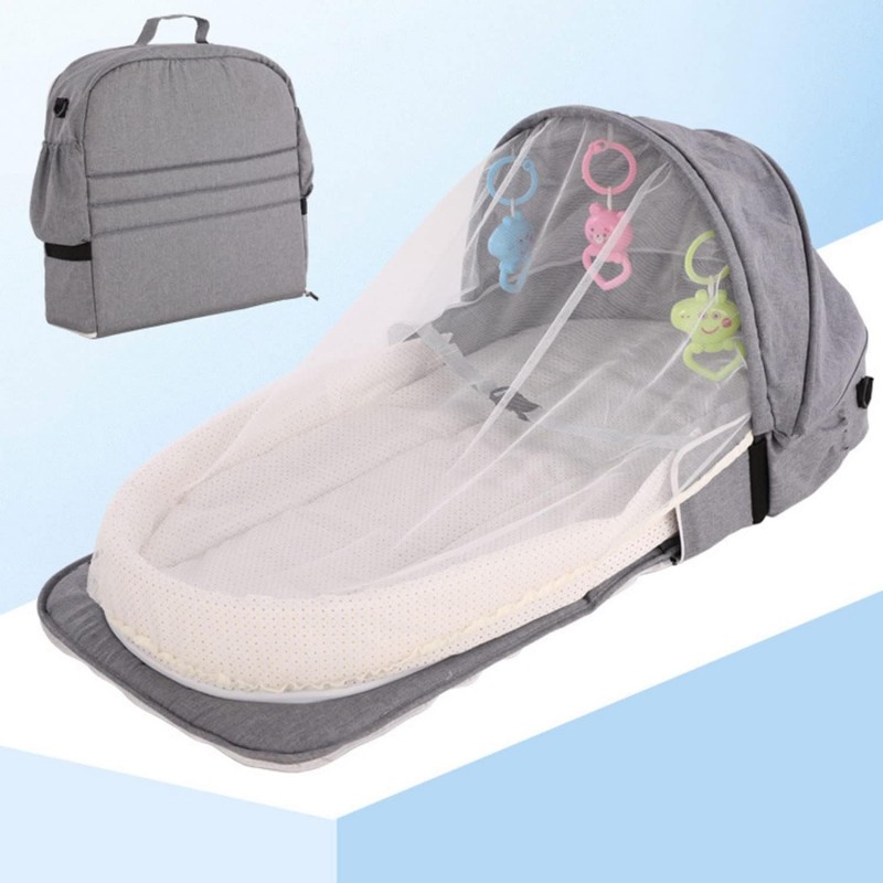 Lit de voyage portable pliable multifonctionnel pour bébé