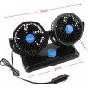 Ventilateur de voiture électrique EGLIRISH 12 V HX-T303 Refroidissement à 360 degrés Style de voiture à faible bruit