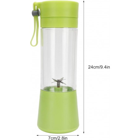 XFFWA Portable Electric Juicer USB Rechargeable Smoothie on The Go Blender Cup Strong Power for Shakes and Smoothies