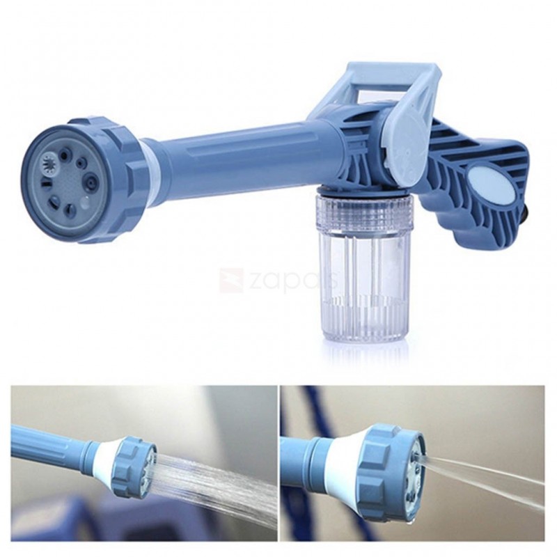Vimal Creation Ez Jet Water Cannon 8 en 1 Turbo Pistolet pour le Jardinage, Lavage de Voiture, Nettoyage à Domicile, 15x12x5