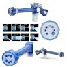 Vimal Creation Ez Jet Water Cannon 8 en 1 Turbo Pistolet pour le Jardinage, Lavage de Voiture, Nettoyage à Domicile, 15x12x5
