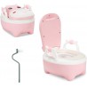 Jopassy Pot pour enfants, pot pour enfant avec motif vache, type de tiroir, toilettes avec poignées, brosse, coussin en